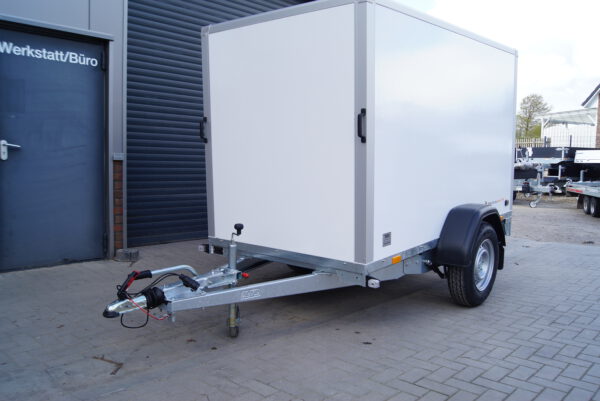 Kofferanhänger 256x134x150cm 1350kg seitliche Tür