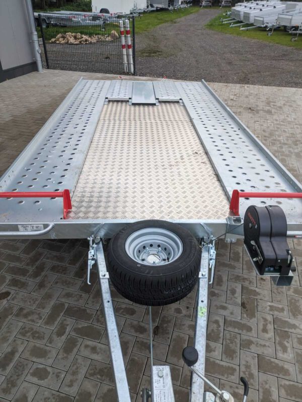 Autotransporter 401 x 202 cm kippbar 2600kg Aluboden – Bild 3