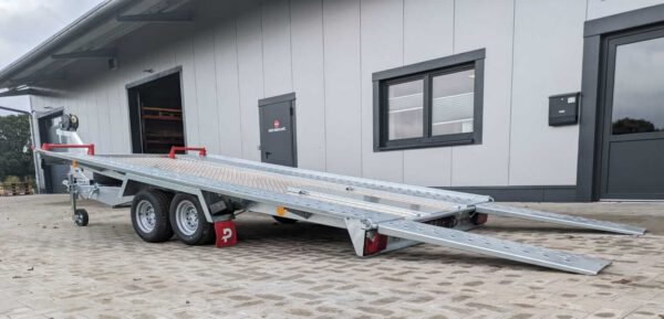Autotransporter 401 x 202 cm kippbar 2600kg Aluboden