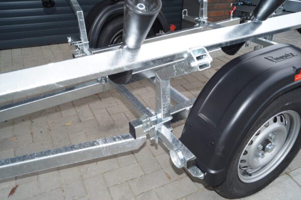 Bootsanhänger, Schlauchboot 500kg – Bild 6