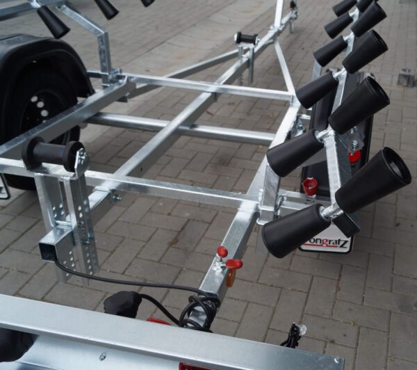 Bootsanhänger, Schlauchboot 500kg – Bild 9