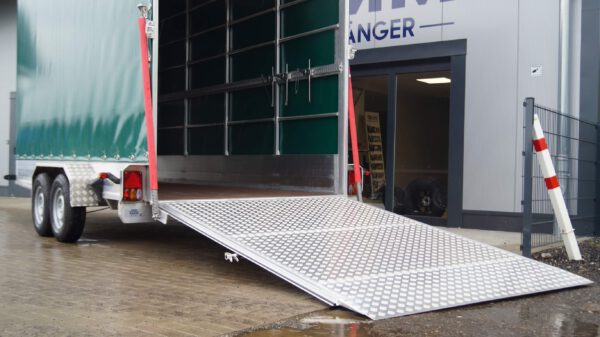 Tieflader C-C Anhänger Timm 9CC 3500kg Vollaluminium – Bild 11