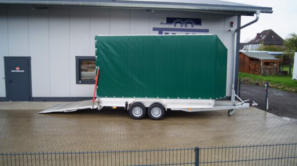 Tieflader C-C Anhänger Timm 9CC 3500kg Vollaluminium – Bild 3