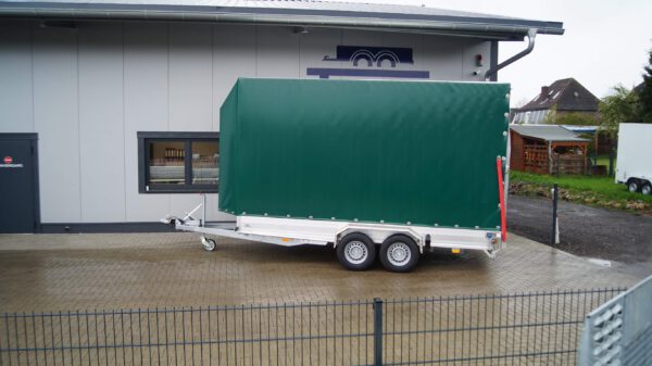 Tieflader C-C Anhänger Timm 9CC 3500kg Vollaluminium – Bild 2