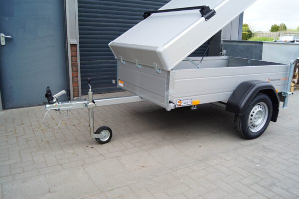 Deckelanhänger 255 X 133 X 52 cm 750 kg Aluminium