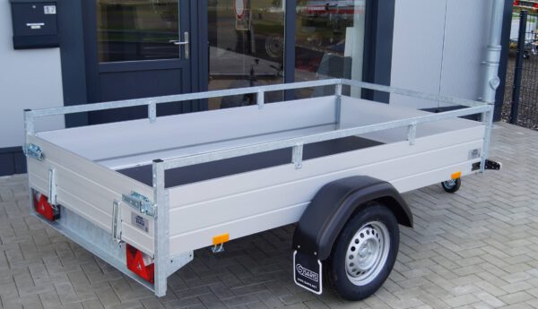 Tieflader 255x133cm 750kg Aluminium Anhänger – Bild 2
