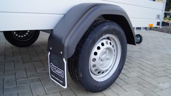 Tieflader 255x133cm 750kg Aluminium Anhänger – Bild 3