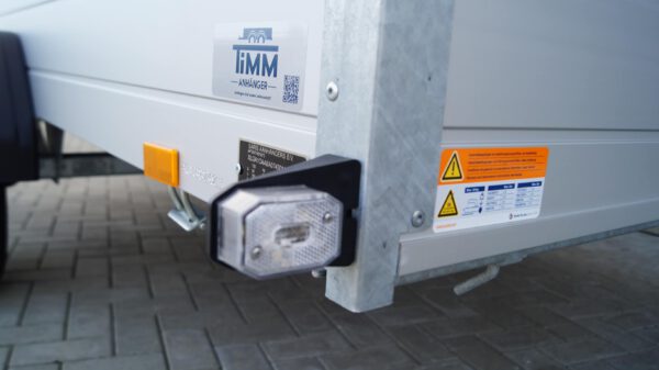 Tieflader 255x133cm 750kg Aluminium Anhänger – Bild 4