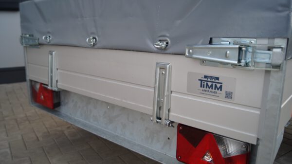 Tieflader 255x133cm 1350kg gebremst Flachplane – Bild 3