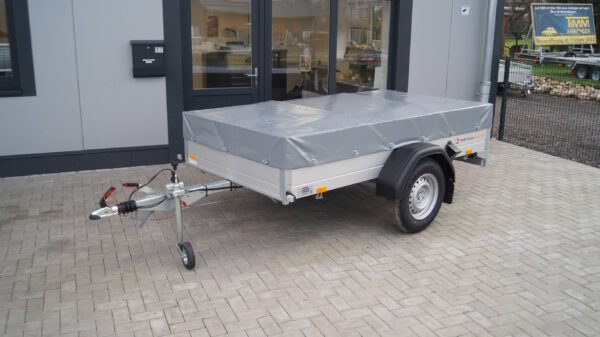 Tieflader 255x133cm 1350kg gebremst Flachplane