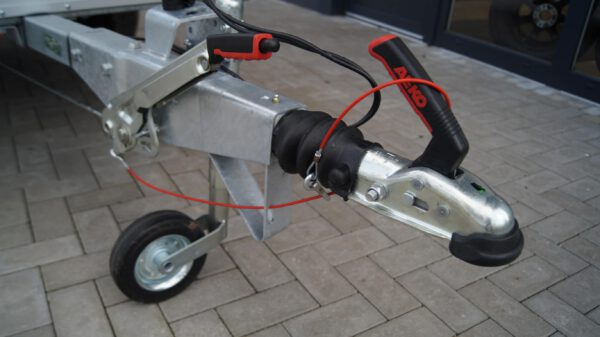 Tieflader 255x133cm 1350kg gebremst Flachplane – Bild 7