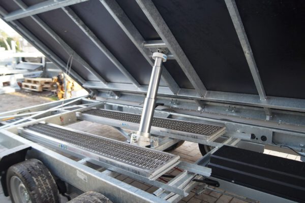 Dreiseitenkipper 406 204 3500kg Elektrisch Laubgitter – Bild 8