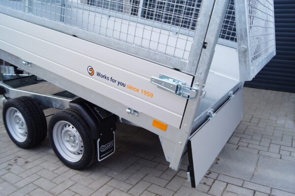 Heckkipper 276 150 2000kg Handpumpe Laubgitter – Bild 6