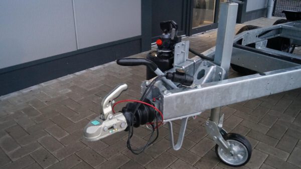 Heckkipper 276 150 2000kg Handpumpe Stahlblechaufsatzwände – Bild 14