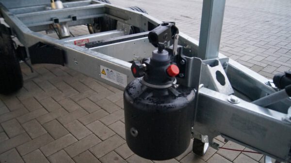 Heckkipper 276 150 2000kg Handpumpe Stahlblechaufsatzwände – Bild 13