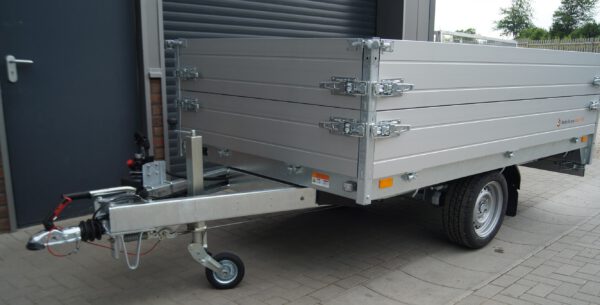 Heckkipper 256 150 1500kg Handpumpe Aufsatzwände – Bild 3
