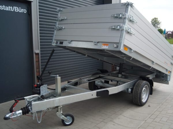 Heckkipper 256 150 1500kg Handpumpe Aufsatzwände