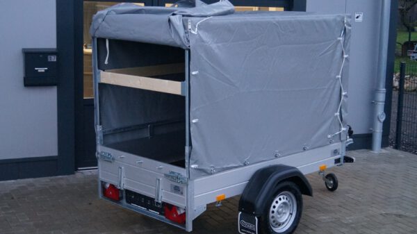 Tieflader 205x113cm 750kg Hochplane – Bild 4