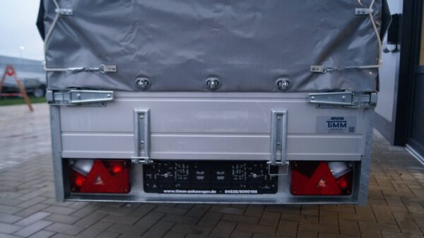 Tieflader 205x113cm 750kg Hochplane – Bild 8