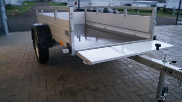 Tieflader 205x113cm 750kg Klappe vorne – Bild 7