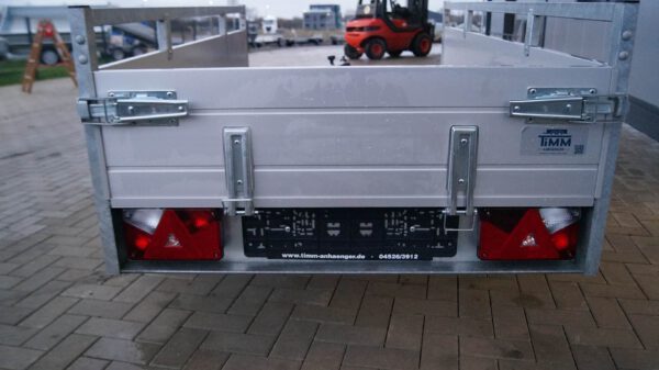Tieflader 205x113cm 750kg Klappe vorne – Bild 4
