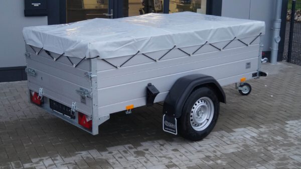 Tieflader 255x133cm 1350kg gebremst Comfort Flachplane – Bild 2