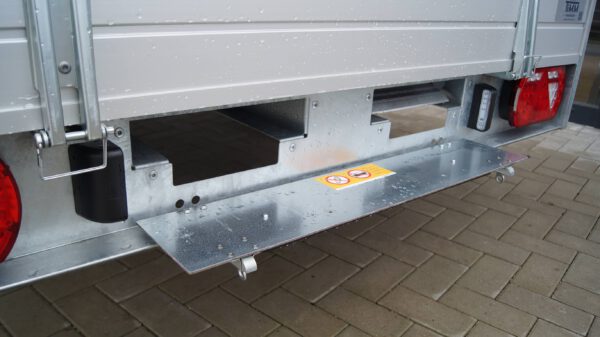 Tieflader 255x153cm 1500kg LED gebremst Rampenschacht – Bild 13
