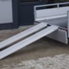 Tieflader 255x153cm 1500kg LED gebremst Rampenschacht – Bild 17