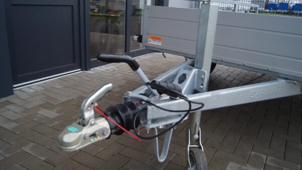 Tieflader 255x153cm 1500kg LED gebremst Rampenschacht – Bild 3