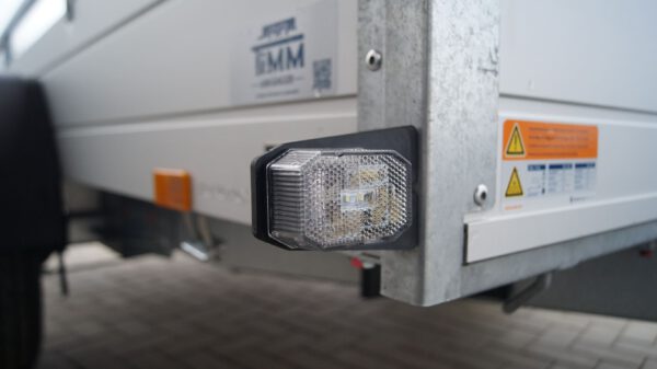 Tieflader 255x153cm 1500kg LED gebremst Rampenschacht – Bild 4