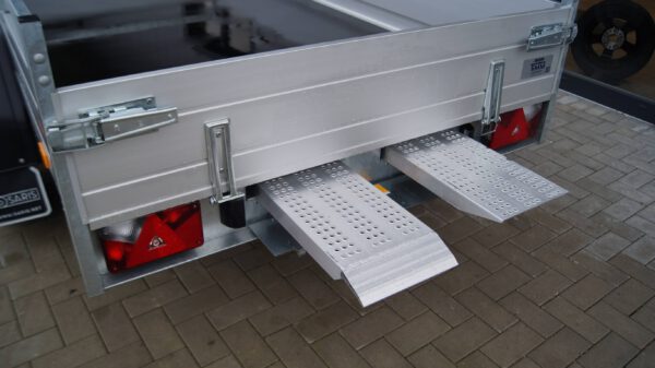 Tieflader 305x153cm 2700kg gebremst Rampenschacht – Bild 11
