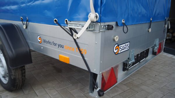 Tieflader XL 226x126cm 750kg Plane Blau – Bild 9