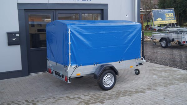 Tieflader XL 226x126cm 750kg Plane Blau – Bild 2