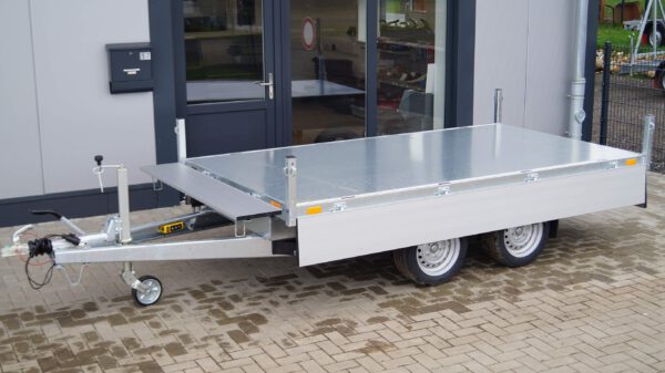 Dreiseitenkipper 306 170 3500kg Elektrisch, Nothand Rampenschacht – Bild 6