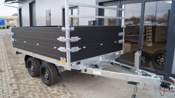 Heckkipper 276 170 2700kg E Black Aufsatzwände H-Gestell – Bild 3