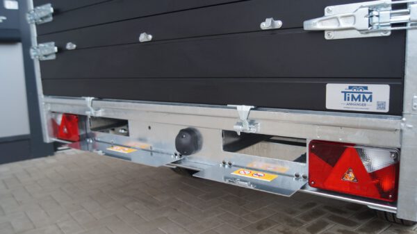 Heckkipper 276 170 2700kg E Black Aufsatzwände H-Gestell – Bild 6