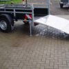 Tieflader 255x133cm 1350kg gebremst Holz Sonderrampe Warnmarkierung – Bild 5