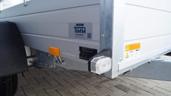 Tieflader 305x153cm 2000kg  Rampenschacht – Bild 3