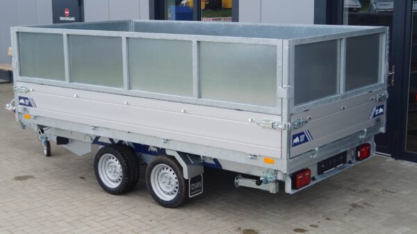 Dreiseitenkipper 356 184 3500kg Elektrisch Stahlaufsatzwände – Bild 5