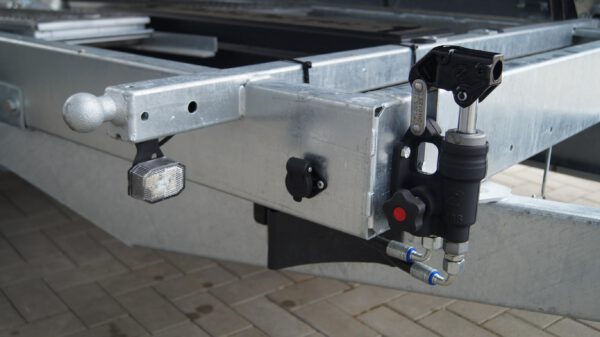 Dreiseitenkipper 356 184 3500kg Elektrisch Stahlaufsatzwände – Bild 13