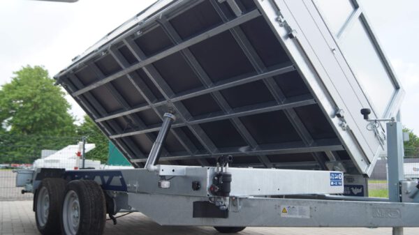 Dreiseitenkipper 356 184 3500kg Elektrisch Stahlaufsatzwände – Bild 8