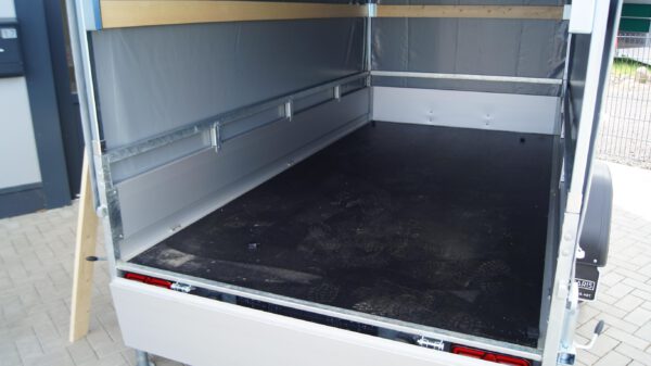 Tieflader 305x153cm 1500kg Hochplane Grau 140cm – Bild 13
