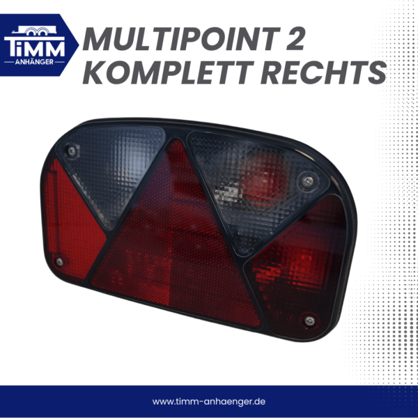 Aspöck Multipoint 2 Rückleuchte rechts