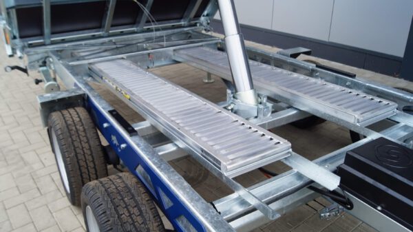 Dreiseitenkipper 406 204 3500kg verstärkt Stahlaufsatzwände Flachplane – Bild 6