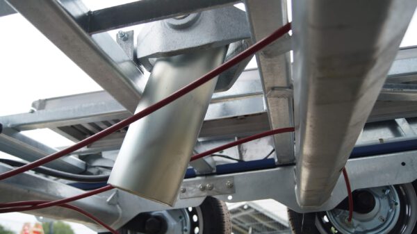 Dreiseitenkipper 406 204 3500kg verstärkt Stahlaufsatzwände Flachplane – Bild 8