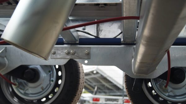 Dreiseitenkipper 406 204 3500kg verstärkt Stahlaufsatzwände – Bild 10