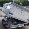 Dreiseitenkipper 406 204 3500kg verstärkt Stahlaufsatzwände Flachplane – Bild 4