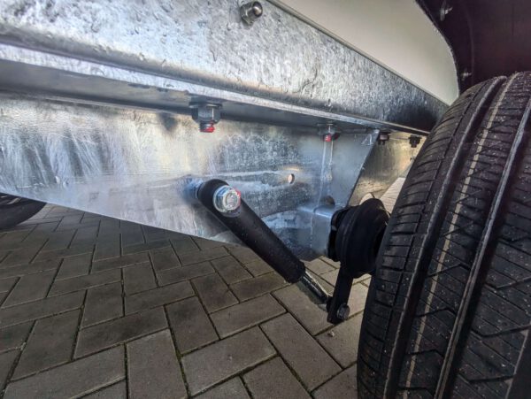 Kofferanhänger 306x154x180 2000kg Seitl. Klappe – Bild 13