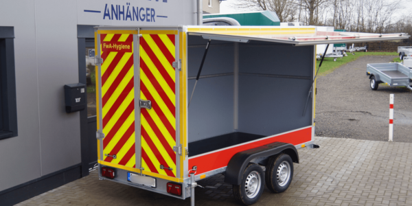 Kofferanhänger 306x154x180 2000kg Feuerwehr Einsatzstellenhygiene – Bild 5