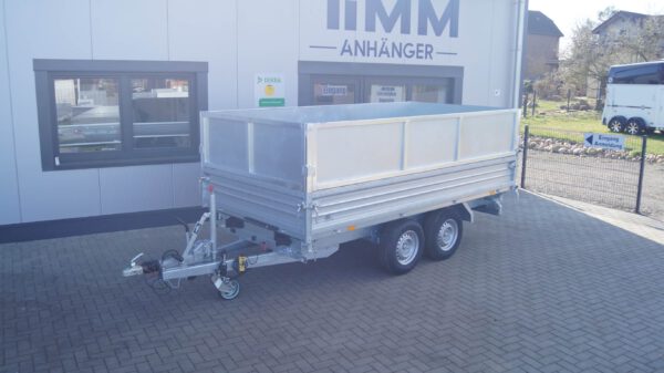 Dreiseitenkipper 360 176 3500kg Elektrisch Stahl Aufsatzwände